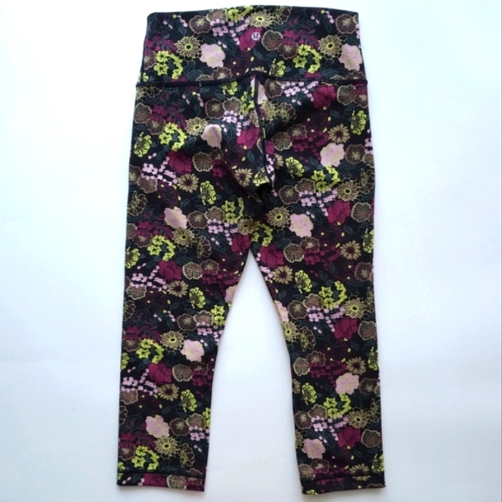 🍋NWOT Lululemon Wunder Under Crop (Hi-Rise) 21" - Picture 3 of 8